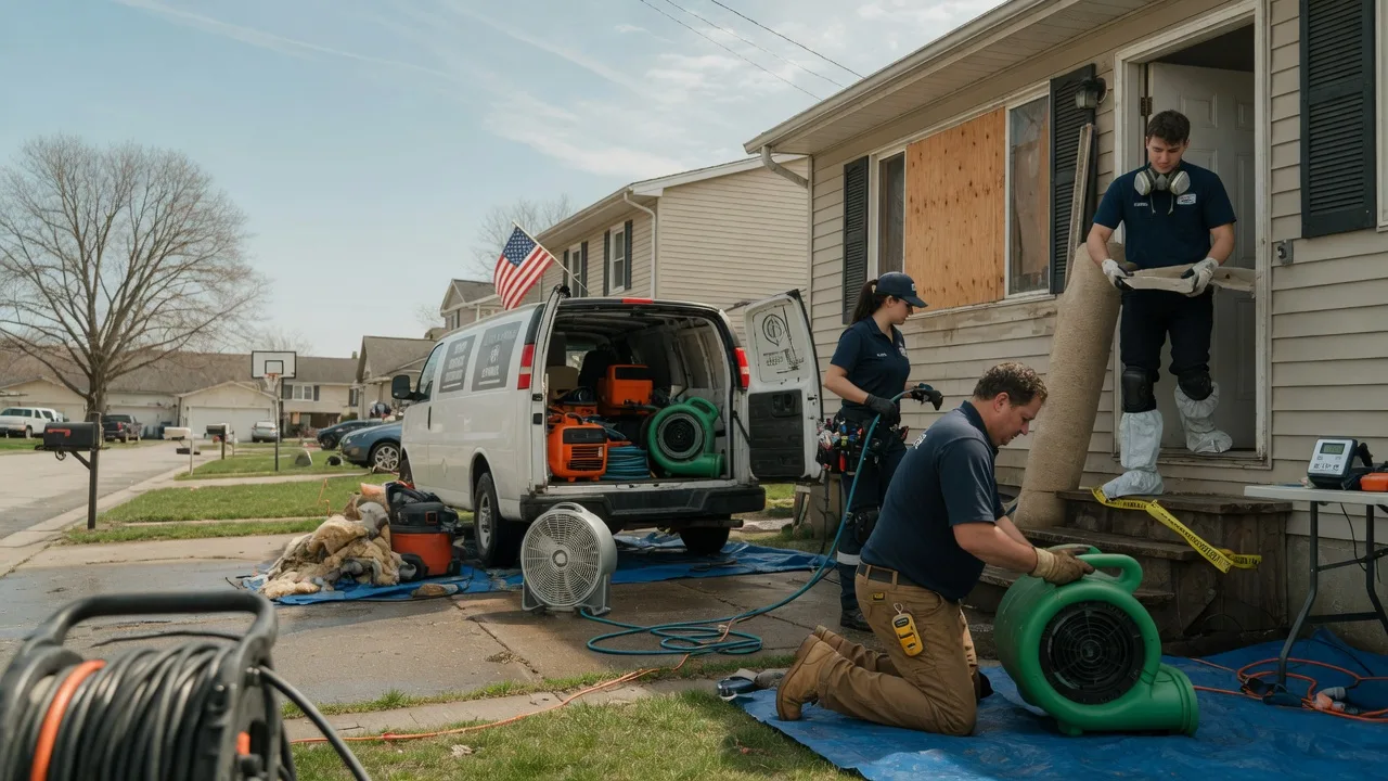 Water Damage Restoration in Vera, OK near me